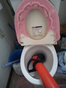 ポンプで