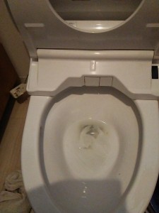流れがおかしい